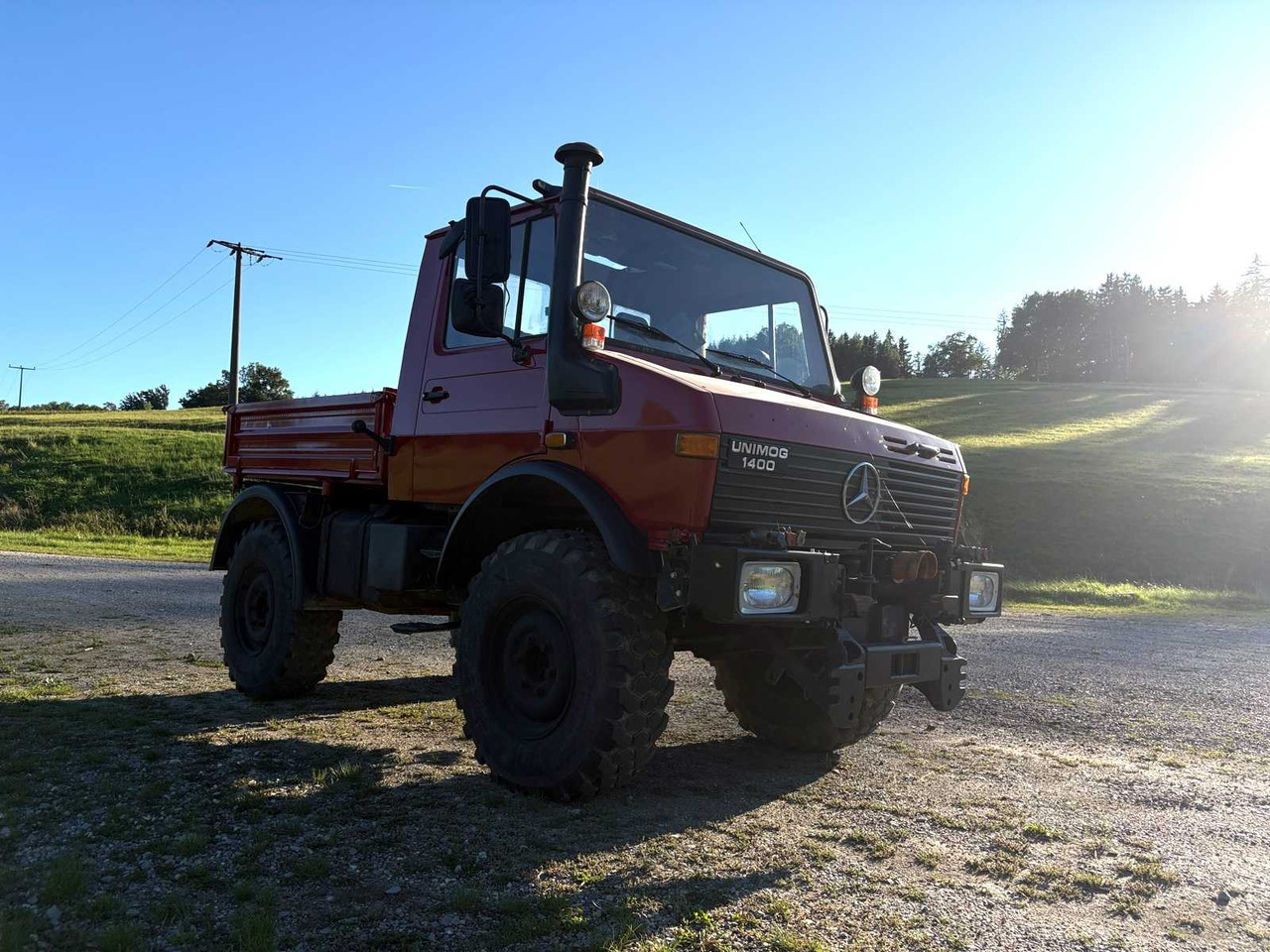 Mercedes-Benz Unimog 1400 (U 427/10) - Agricultural machinery: picture 1 Mercedes-Benz Unimog 1400 (U 427/10) - Agricultural machinery: picture 1