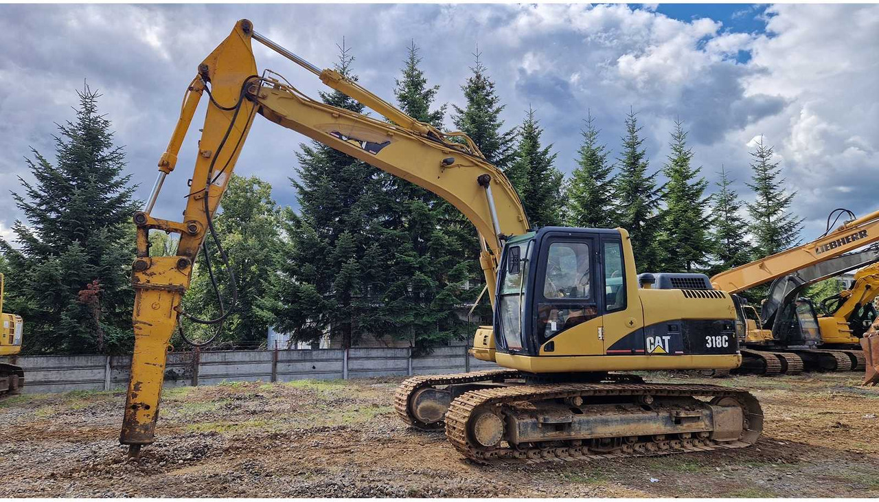 Crawler excavator Caterpillar 318C: picture 19