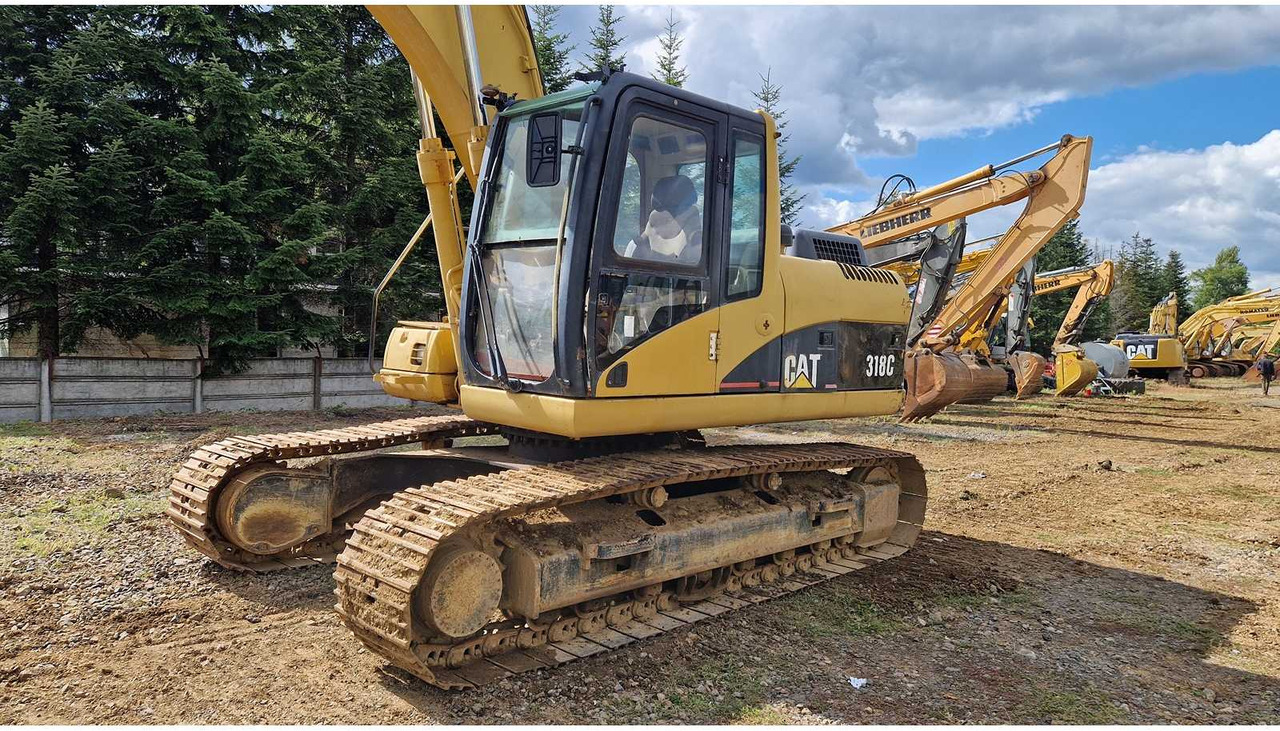 Crawler excavator Caterpillar 318C: picture 31