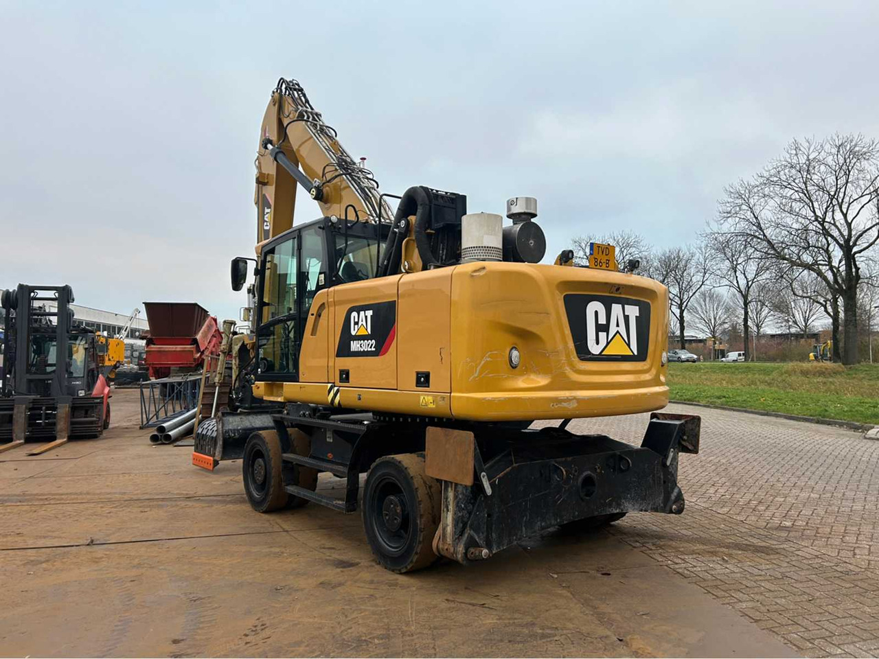 Caterpillar MH3022 - Mobile crane: picture 5 Caterpillar MH3022 - Mobile crane: picture 5