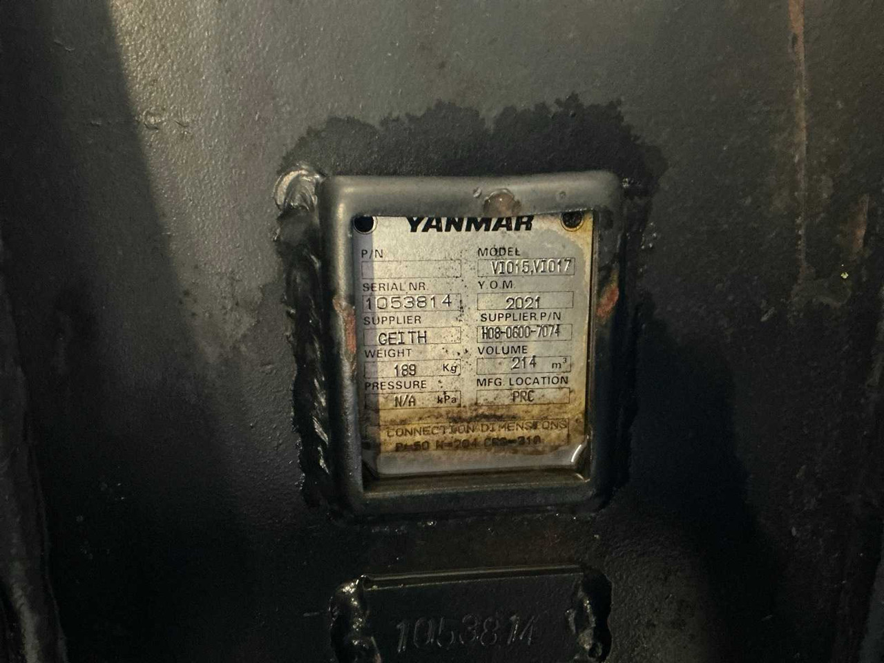 GEITH - 2021 - BUCKET FOR YANMAR B75W B95W - Wheel loader: picture 5 GEITH - 2021 - BUCKET FOR YANMAR B75W B95W - Wheel loader: picture 5