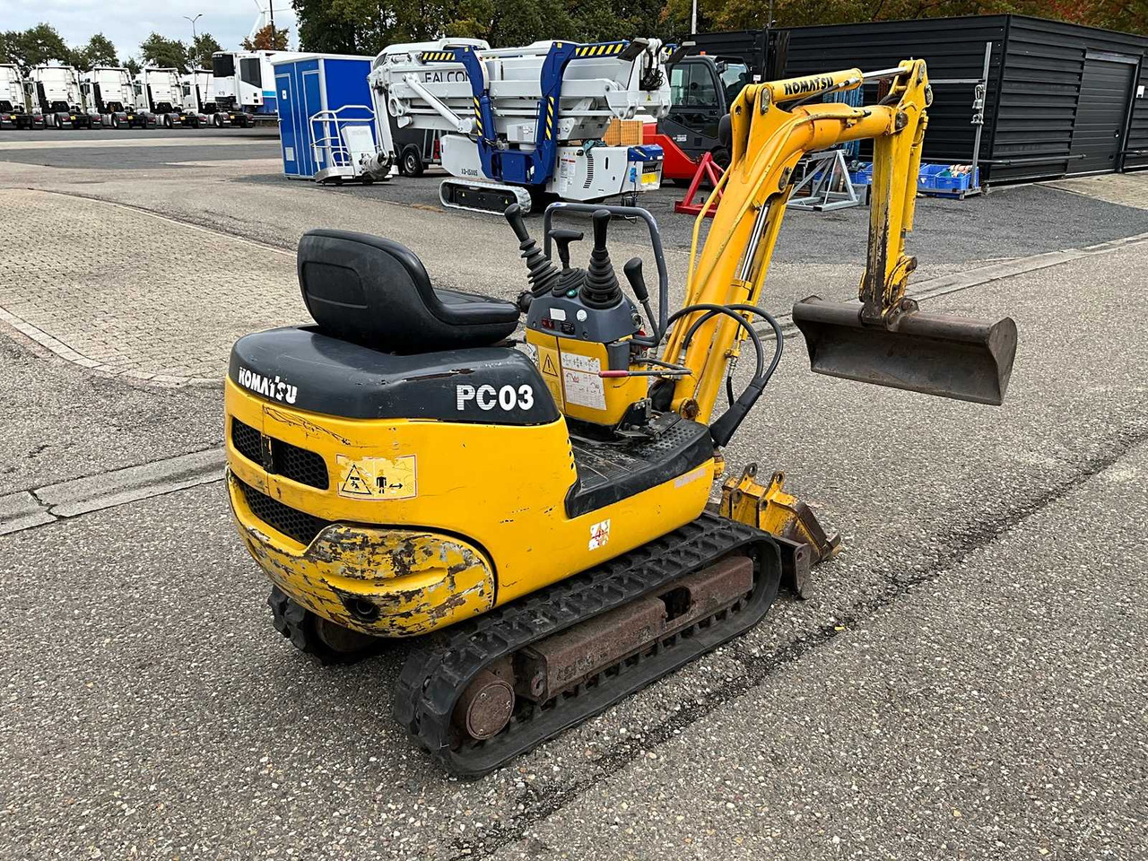 Komatsu PC03 - Mini excavator: picture 5 Komatsu PC03 - Mini excavator: picture 5