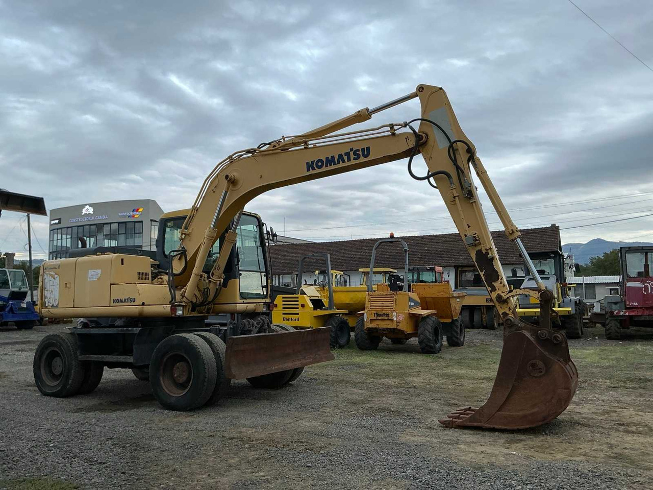 Komatsu PW 130 -7K - Wheel excavator: picture 4 Komatsu PW 130 -7K - Wheel excavator: picture 4