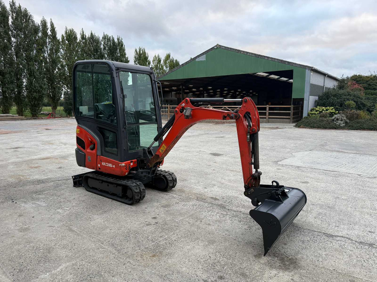 Kubota KX 016-4 - Mini excavator: picture 2 Kubota KX 016-4 - Mini excavator: picture 2