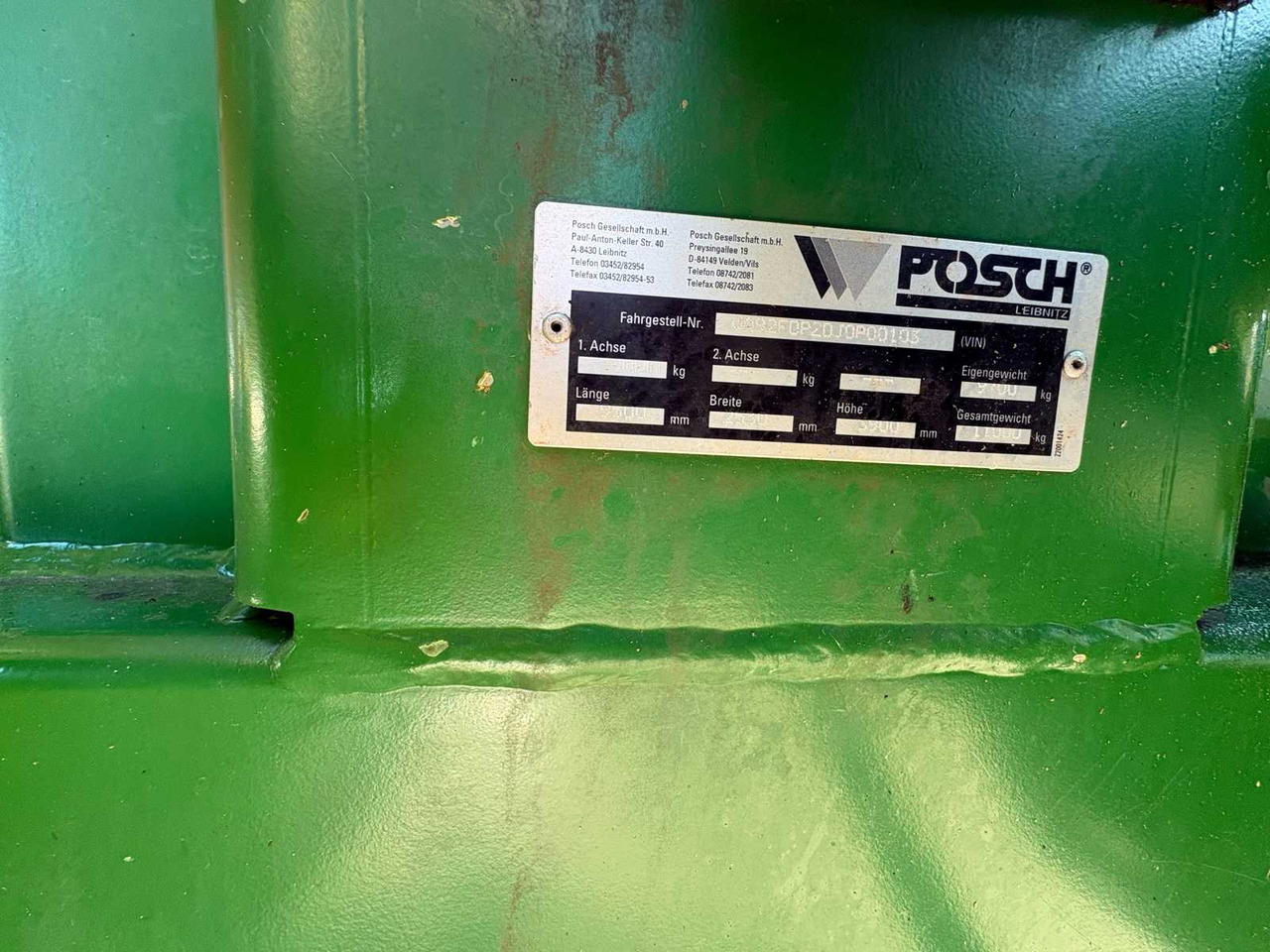 Posch Spalt Fix K-650 Vario Mobil - Log splitter: picture 5 Posch Spalt Fix K-650 Vario Mobil - Log splitter: picture 5