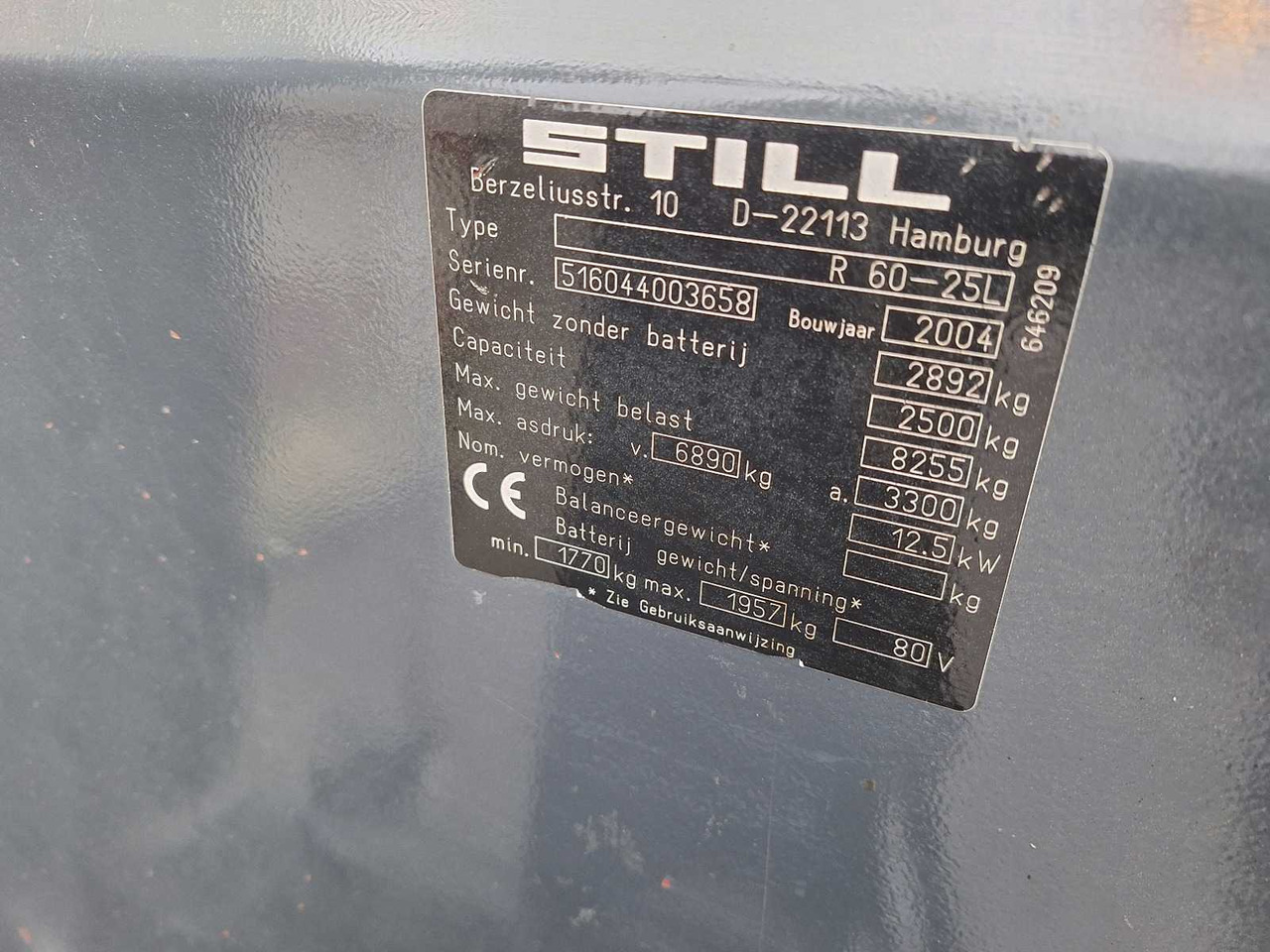 Forklift STILL - R 60-25L - 3.2M DUPLEX, SIDE-SHIFT - FORKLIFT: picture 10