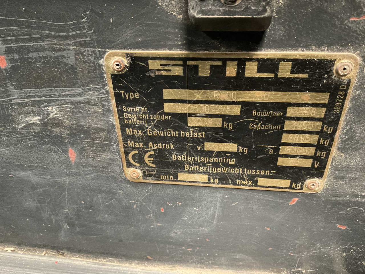 STILL R60-30 FORKLIFT - Forklift: picture 4 STILL R60-30 FORKLIFT - Forklift: picture 4