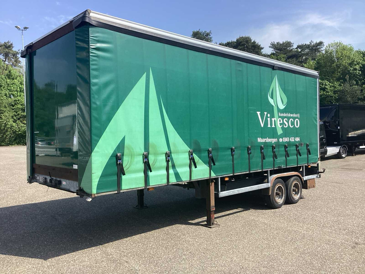 2000 KUIPHUIS SLIDING TARPAULIN TRAILER - Semi-trailer: picture 1 2000 KUIPHUIS SLIDING TARPAULIN TRAILER - Semi-trailer: picture 1