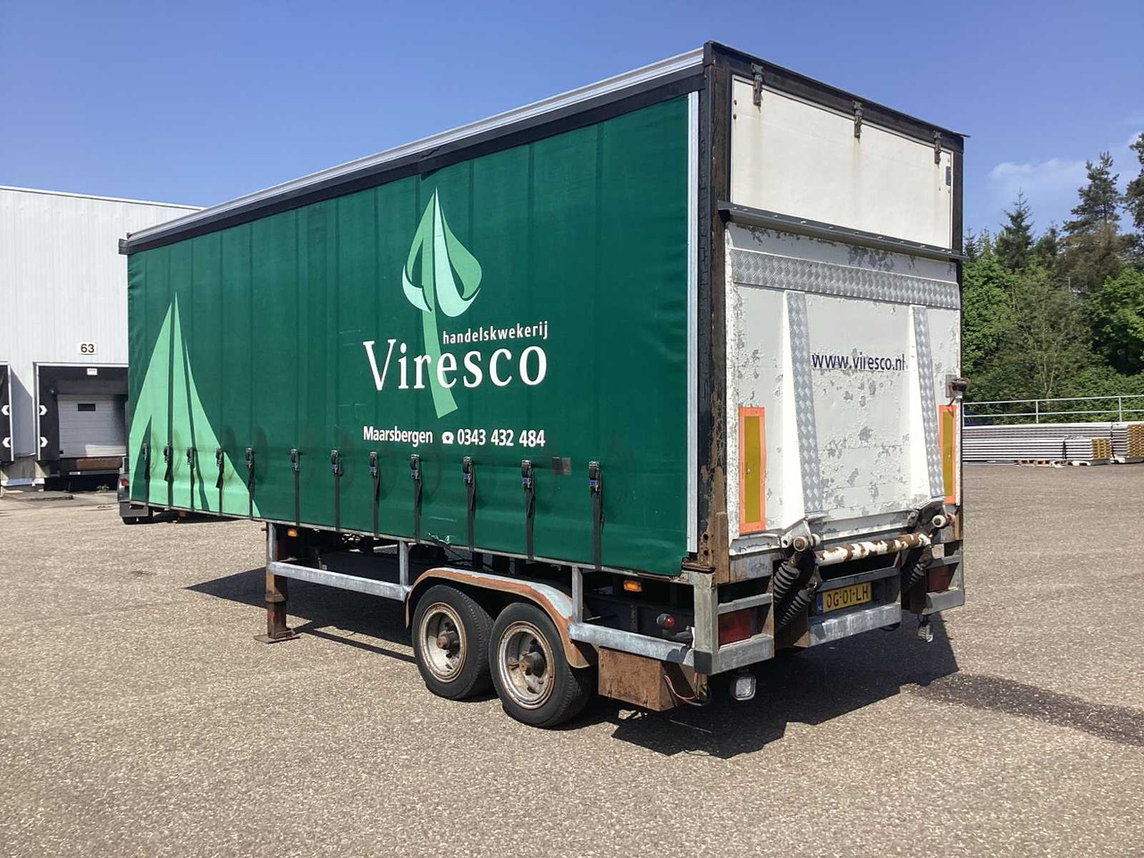 2000 KUIPHUIS SLIDING TARPAULIN TRAILER - Semi-trailer: picture 3 2000 KUIPHUIS SLIDING TARPAULIN TRAILER - Semi-trailer: picture 3