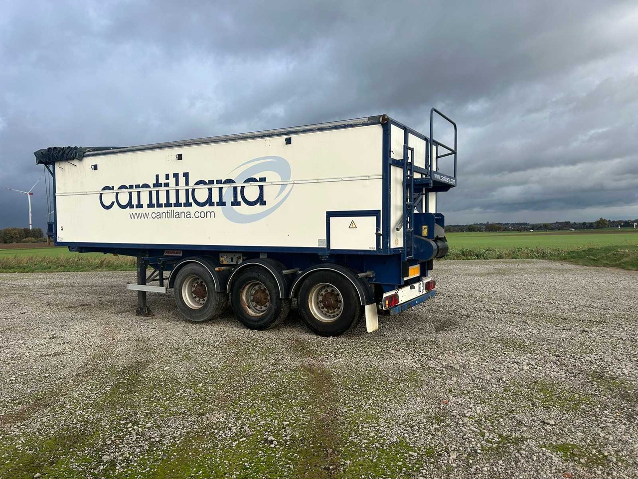 FRUEHAUF 9806 AL IS06 TIPPING SEMI-TRAILER / BELT TRUCK - Semi-trailer: picture 4 FRUEHAUF 9806 AL IS06 TIPPING SEMI-TRAILER / BELT TRUCK - Semi-trailer: picture 4