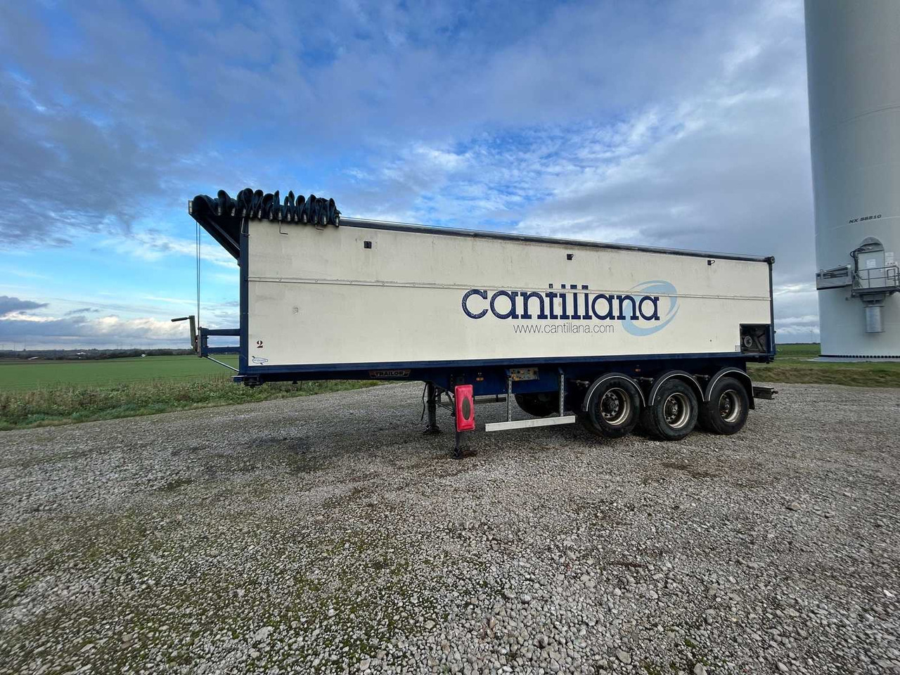 TRAILOR 13508 AL IS06 MOVING FLOOR/CONVEYOR TRAILER - Semi-trailer: picture 2 TRAILOR 13508 AL IS06 MOVING FLOOR/CONVEYOR TRAILER - Semi-trailer: picture 2