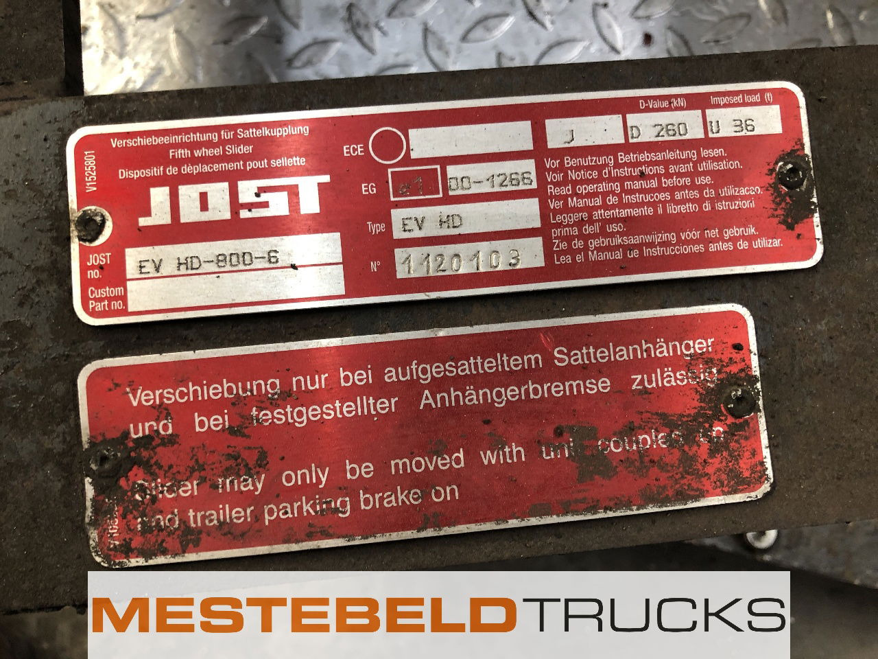 JOST Jost schuifschotel 3,5 inch - Frame/ Chassis for Truck: picture 3 JOST Jost schuifschotel 3,5 inch - Frame/ Chassis for Truck: picture 3