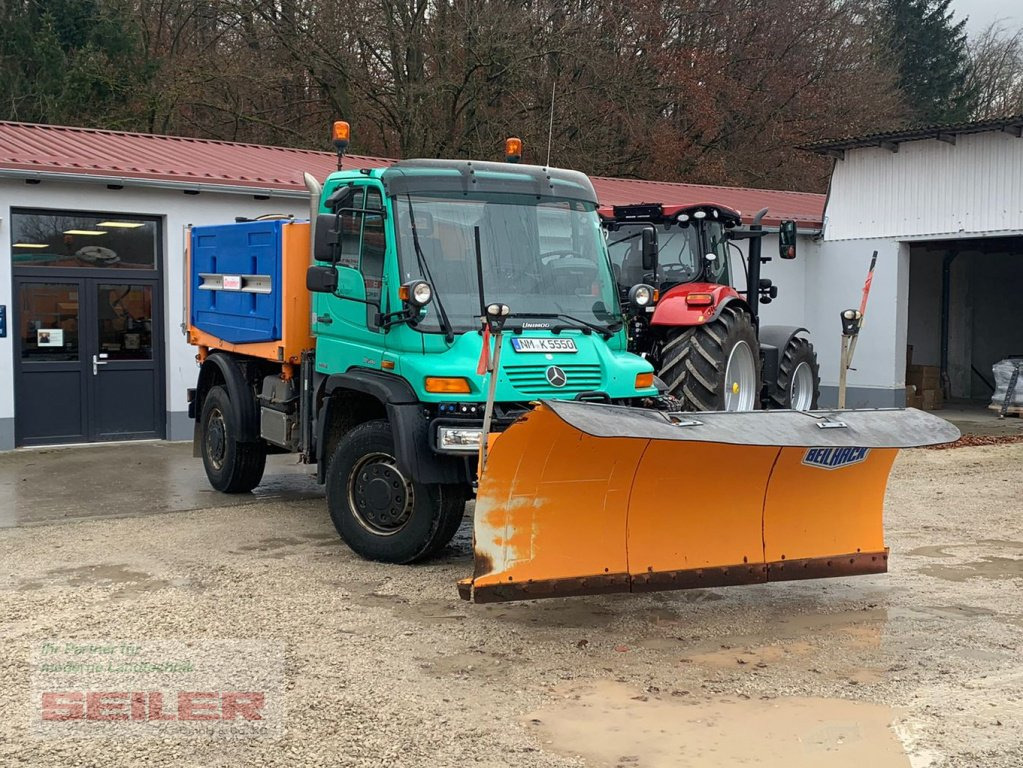 Mercedes-Benz Unimog U 500 + Salzstreuer + Schneeschild - Snow removal vehicle: picture 3 Mercedes-Benz Unimog U 500 + Salzstreuer + Schneeschild - Snow removal vehicle: picture 3