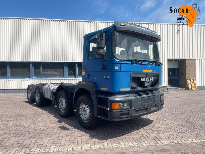 MAN 32.403 8x4 chassis Manual Full Steel - Cab chassis truck: picture 1 MAN 32.403 8x4 chassis Manual Full Steel - Cab chassis truck: picture 1
