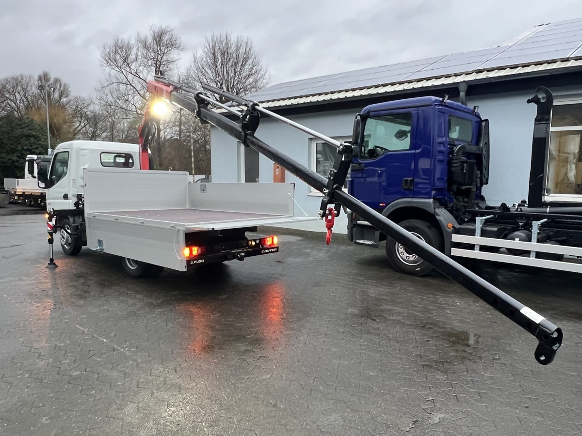 FUSO 3S15 Alu Pritsche 2.80m Ladekran Funk! sofort ve - Flatbed van: picture 4 FUSO 3S15 Alu Pritsche 2.80m Ladekran Funk! sofort ve - Flatbed van: picture 4