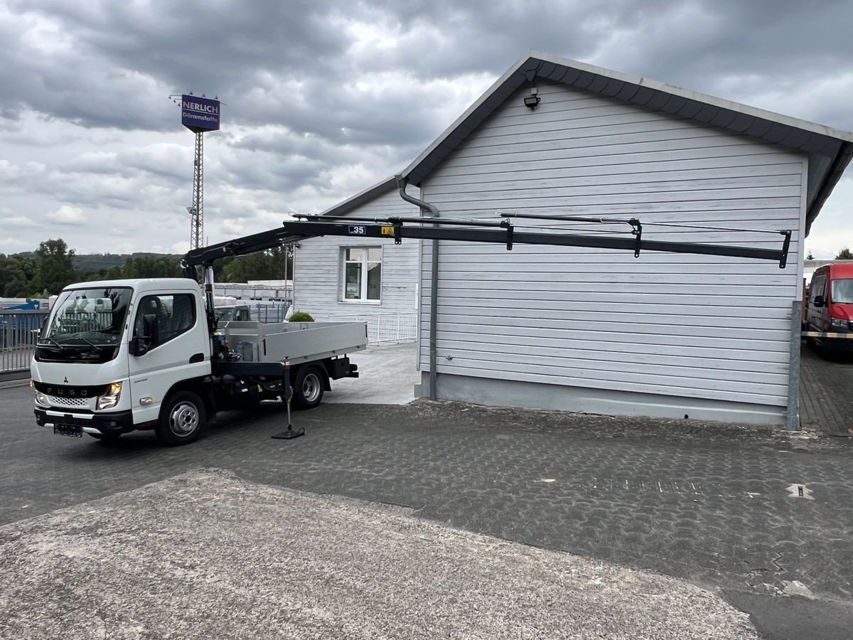 FUSO 3S15 Alu Pritsche 2.80m Ladekran - Flatbed van: picture 5 FUSO 3S15 Alu Pritsche 2.80m Ladekran - Flatbed van: picture 5