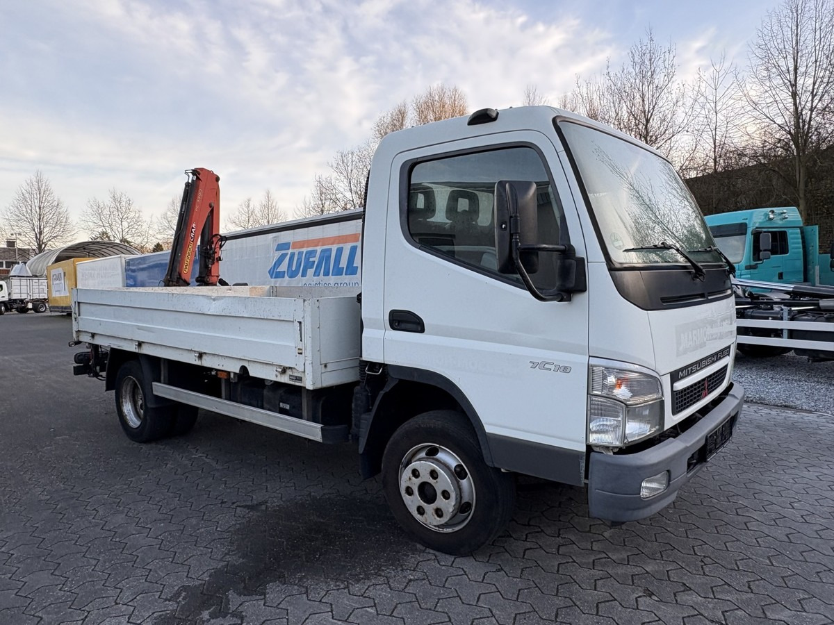 Flatbed van FUSO FUSO 7C18 Canter Pritsche 3.8m Kran 2x hydr.: picture 8 Flatbed van FUSO FUSO 7C18 Canter Pritsche 3.8m Kran 2x hydr.: picture 8