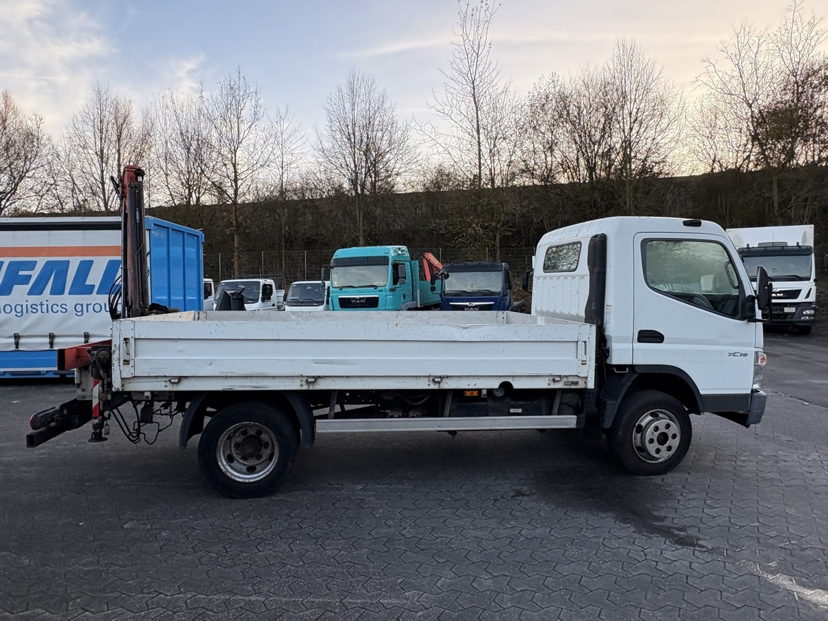 Flatbed van FUSO FUSO 7C18 Canter Pritsche 3.8m Kran 2x hydr.: picture 7 Flatbed van FUSO FUSO 7C18 Canter Pritsche 3.8m Kran 2x hydr.: picture 7