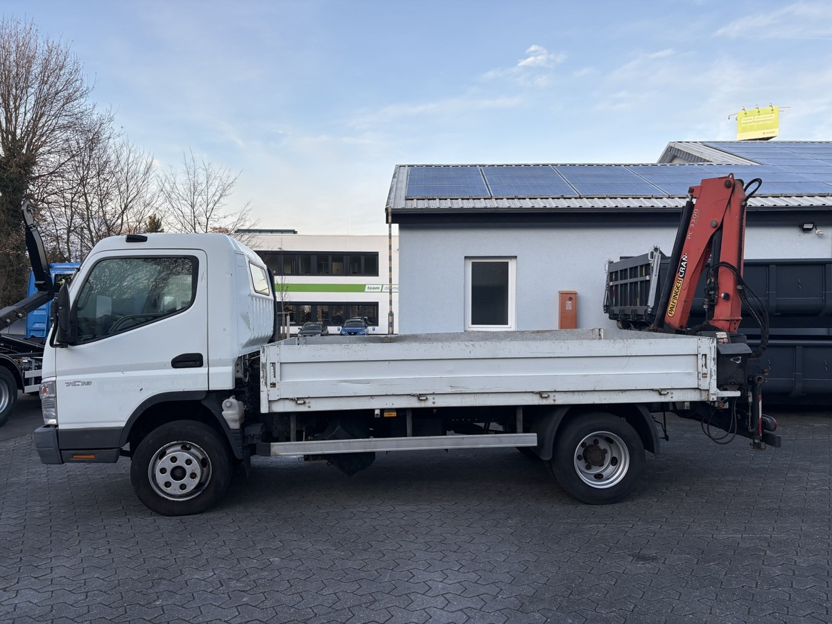FUSO FUSO 7C18 Canter Pritsche 3.8m Kran 2x hydr. - Flatbed van: picture 4 FUSO FUSO 7C18 Canter Pritsche 3.8m Kran 2x hydr. - Flatbed van: picture 4