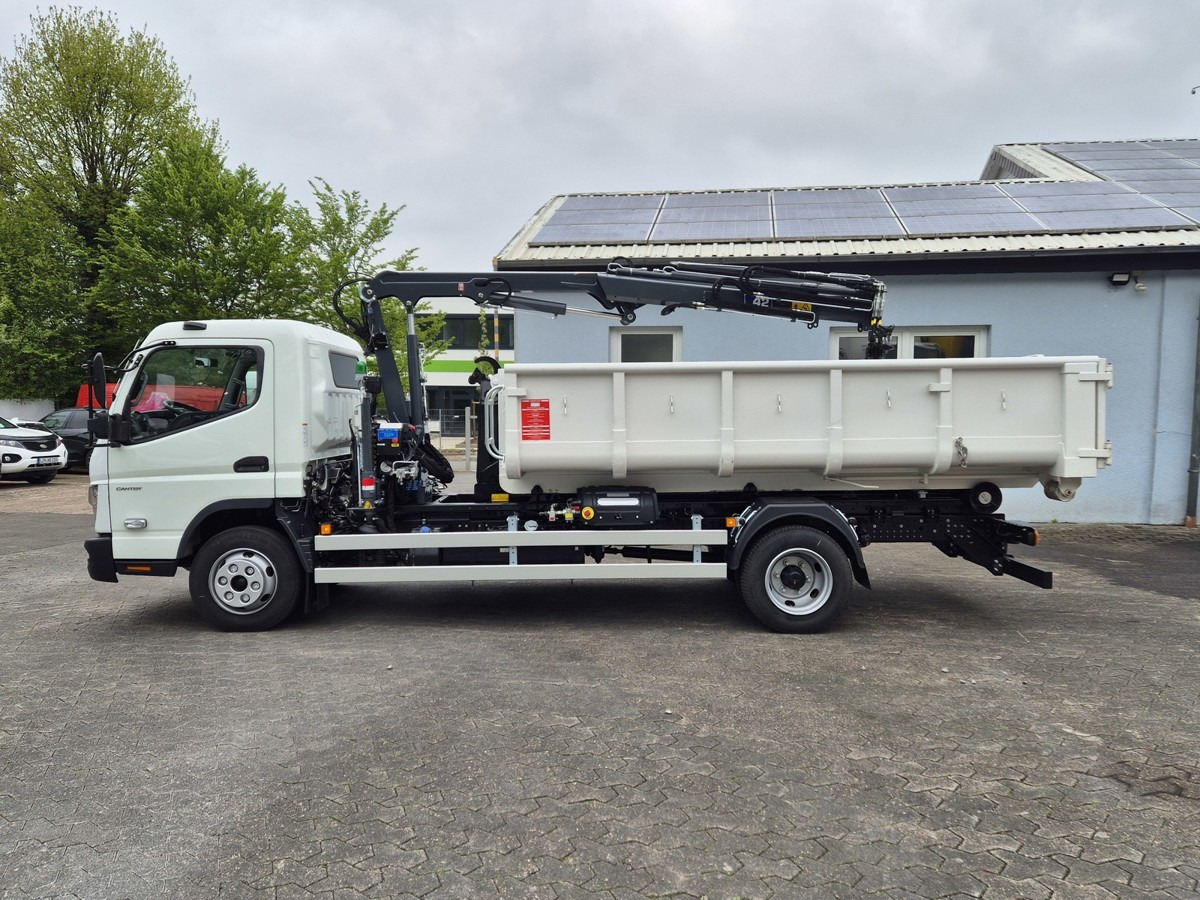 FUSO FUSO 9C18 City Abrollkipper + Ladekran m.Greifer - Hook lift truck, Crane truck: picture 5 FUSO FUSO 9C18 City Abrollkipper + Ladekran m.Greifer - Hook lift truck, Crane truck: picture 5