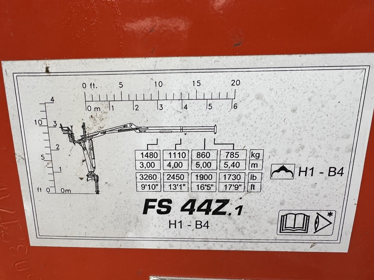 Ladekran FSR 44 Z.1 Z-Kran Hochsitz Holzkran so - Loader crane: picture 2 Ladekran FSR 44 Z.1 Z-Kran Hochsitz Holzkran so - Loader crane: picture 2