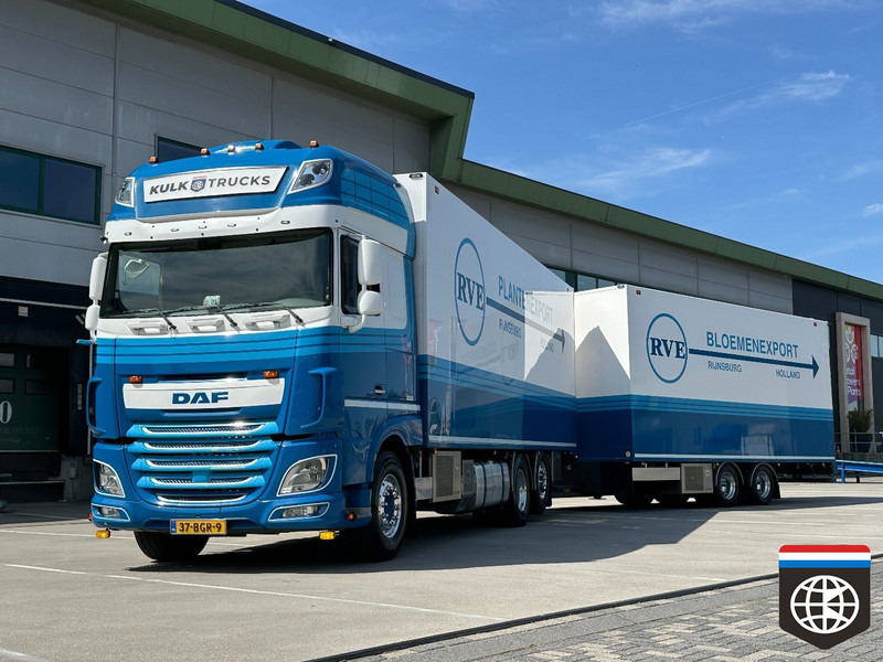 DAF XF 460 FAN TOP CONDITION - TRS ICELAND - 49CC flower combination - Refrigerator truck: picture 3 DAF XF 460 FAN TOP CONDITION - TRS ICELAND - 49CC flower combination - Refrigerator truck: picture 3