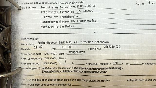 Crane Fuchs F 118 R: picture 8