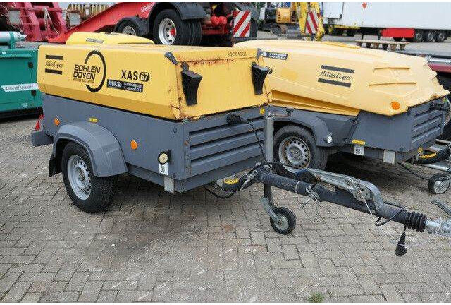 Atlas-Copco XAS 67, Kompressor, Deutz, Wenig Std., TOP - Air compressor: picture 3 Atlas-Copco XAS 67, Kompressor, Deutz, Wenig Std., TOP - Air compressor: picture 3
