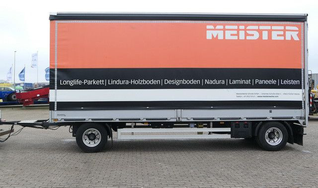 Duenschede PA 18/7, Jumbo, Bordwände, Alu-Felgen - Curtainsider trailer: picture 3 Duenschede PA 18/7, Jumbo, Bordwände, Alu-Felgen - Curtainsider trailer: picture 3