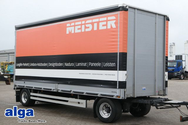 Duenschede PA 18/7, Jumbo, Bordwände, Alu-Felgen - Curtainsider trailer: picture 1 Duenschede PA 18/7, Jumbo, Bordwände, Alu-Felgen - Curtainsider trailer: picture 1