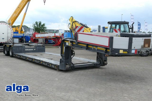 Kässbohrer LB2, Tiefbett, Ausziehbar, Verbreiterbar,Gelenkt - Low loader semi-trailer: picture 1 Kässbohrer LB2, Tiefbett, Ausziehbar, Verbreiterbar,Gelenkt - Low loader semi-trailer: picture 1