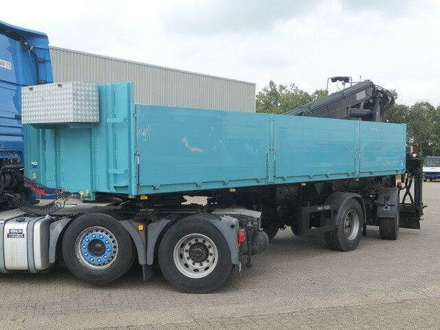 Langendorf SSH 20/21, Rollkran MKG, Gelenkt, 7.800mm lang - Dropside/ Flatbed semi-trailer: picture 2 Langendorf SSH 20/21, Rollkran MKG, Gelenkt, 7.800mm lang - Dropside/ Flatbed semi-trailer: picture 2