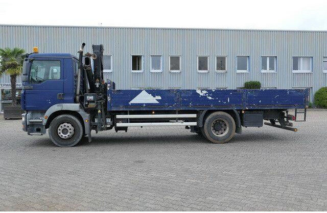 MAN 18.280 TGM 4x2, Hiab 099B-1Hiduo, Funk, Klima - Dropside/ Flatbed truck: picture 2 MAN 18.280 TGM 4x2, Hiab 099B-1Hiduo, Funk, Klima - Dropside/ Flatbed truck: picture 2