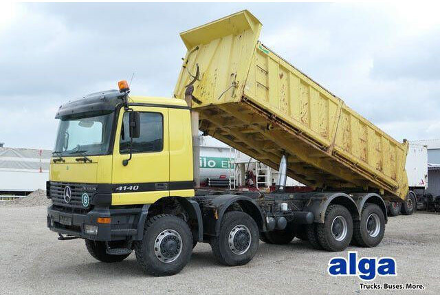 Mercedes-Benz 4140 AK Actros, Allrad, alter Tacho, 4x am Lager - Tipper: picture 1 Mercedes-Benz 4140 AK Actros, Allrad, alter Tacho, 4x am Lager - Tipper: picture 1