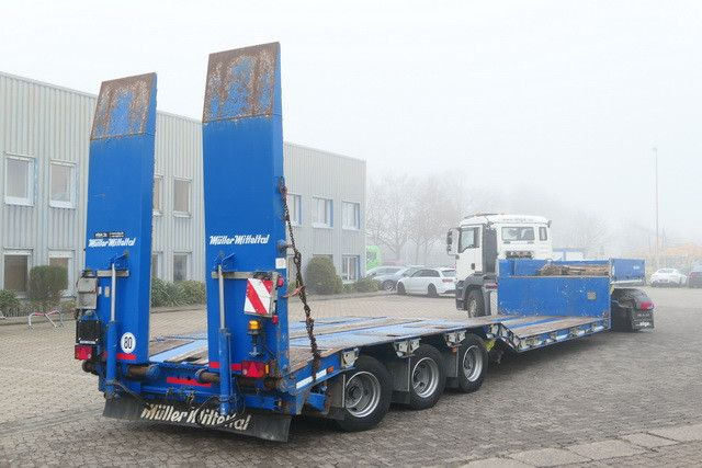 Müller-Mitteltal TTS-VLL 30,0 Profi, Tiefbett, Rampen, Gelenkt - Low loader semi-trailer: picture 4 Müller-Mitteltal TTS-VLL 30,0 Profi, Tiefbett, Rampen, Gelenkt - Low loader semi-trailer: picture 4