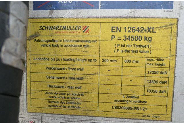 Closed box semi-trailer Schwarzmüller J-Serie, 92m³, 10mm Boden, SAF, Luft-Lift, Funk: picture 17