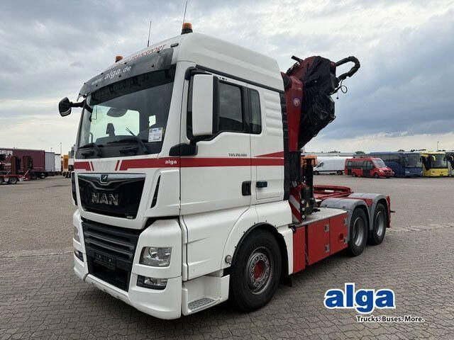 MAN 28.500 TGX 6X2-2 BLS, Kran HMF 5020-K6, Funk,23m - Tractor unit: picture 1 MAN 28.500 TGX 6X2-2 BLS, Kran HMF 5020-K6, Funk,23m - Tractor unit: picture 1