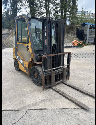 LPG forklift Chariot élévateur frontal au gaz TCM 25: picture 6