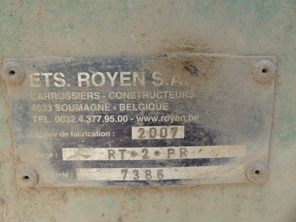 Trailer REF:2957001-1 - Remorque Royen RT 2 PR: picture 13