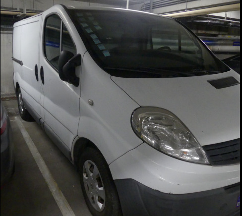 REF:1-EXS-844 - Camionnette Renault Trafic (2013-77.659 km) - Numéro de châssis : VF1FLBOAEDY493292 - Van: picture 3 REF:1-EXS-844 - Camionnette Renault Trafic (2013-77.659 km) - Numéro de châssis : VF1FLBOAEDY493292 - Van: picture 3