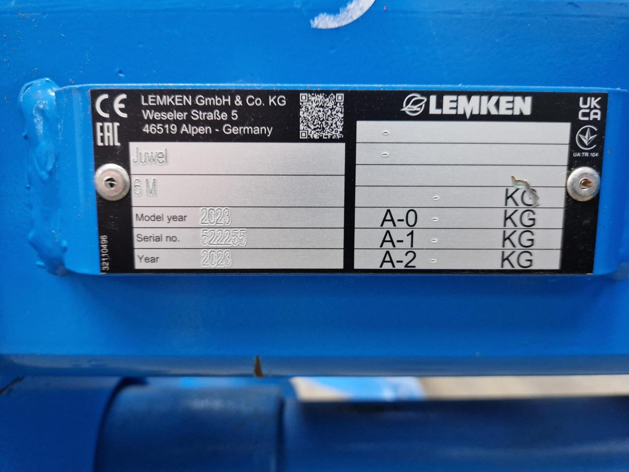 Lemken Juwel 6 M 3+1 - Plow: picture 3 Lemken Juwel 6 M 3+1 - Plow: picture 3