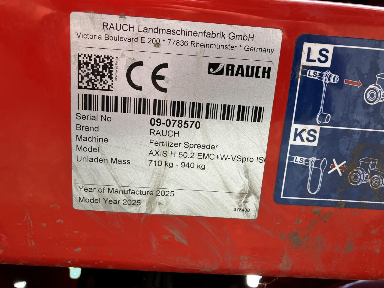 Fertilizer spreader Rauch Axis H 50.2 EMC + W: picture 9