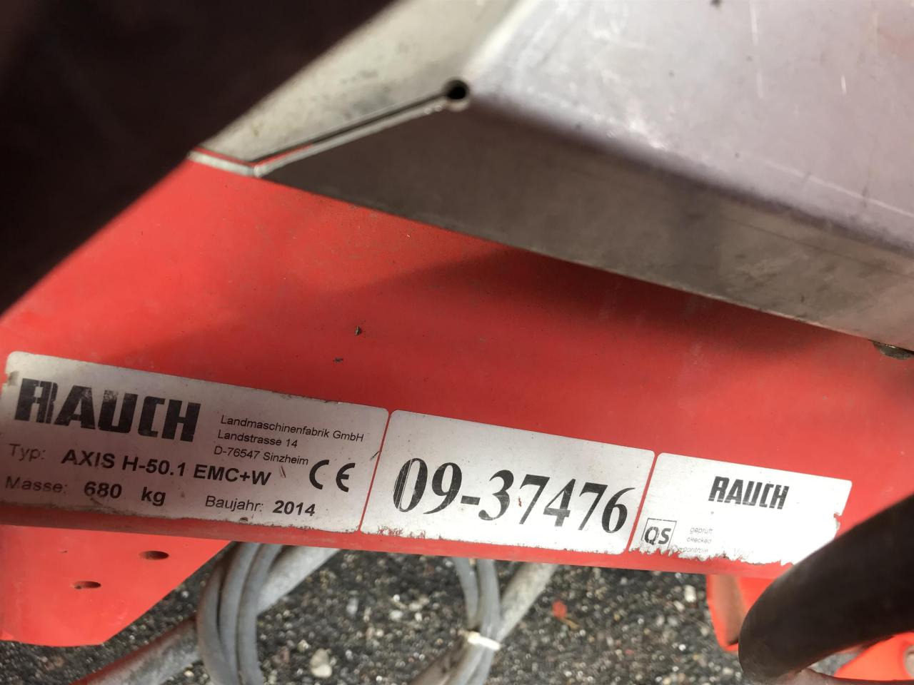 Rauch Axis-H50.1 EMC+W - Fertilizer spreader: picture 5 Rauch Axis-H50.1 EMC+W - Fertilizer spreader: picture 5