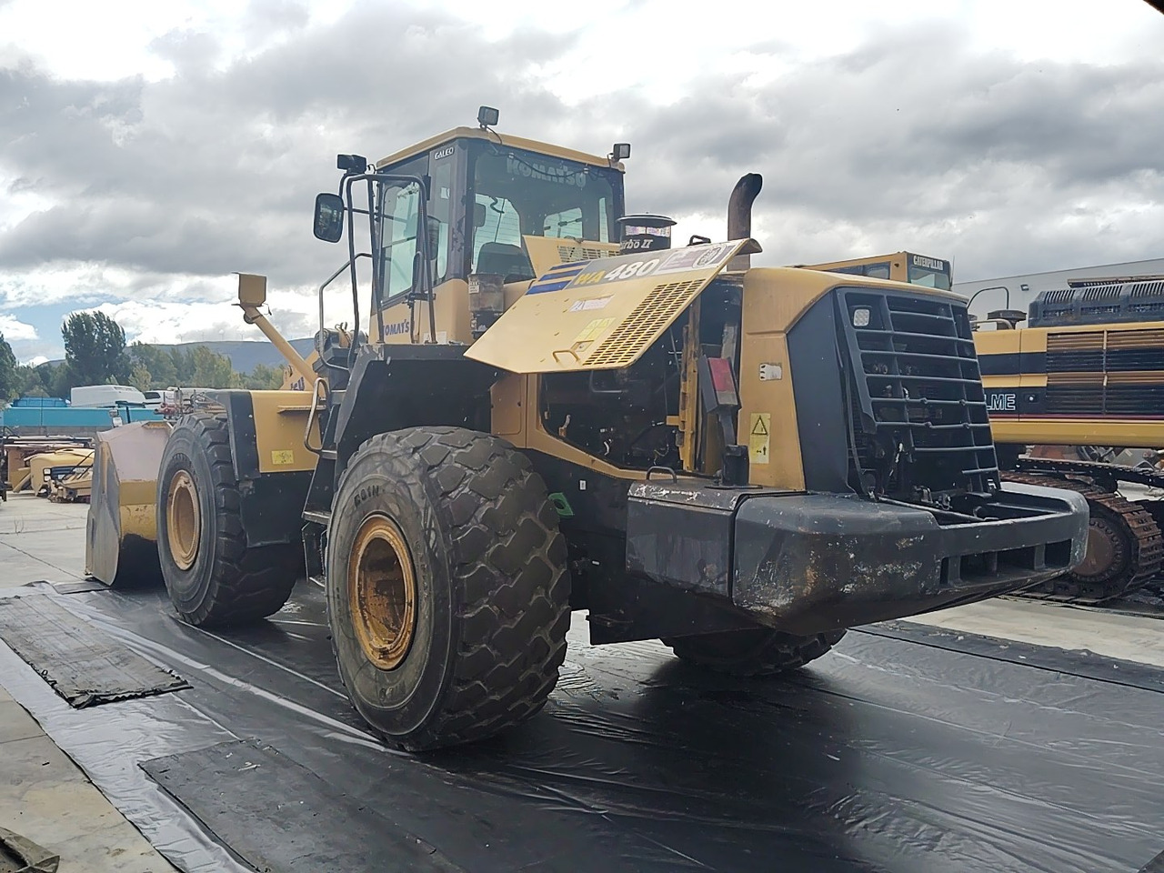 KOMATSU WA480-5H - Wheel loader: picture 3 KOMATSU WA480-5H - Wheel loader: picture 3