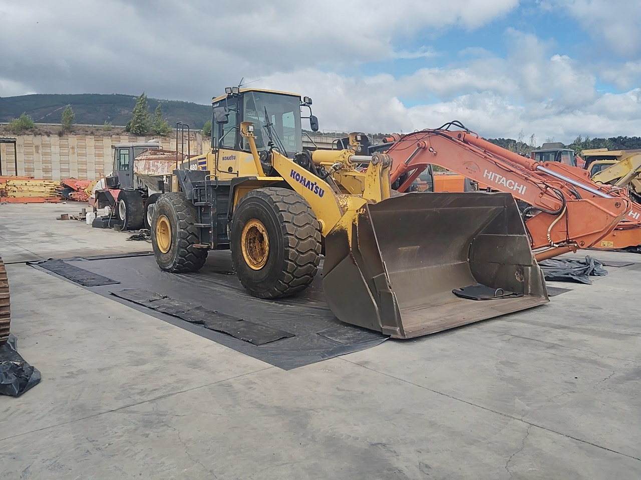 KOMATSU WA480-5H - Wheel loader: picture 2 KOMATSU WA480-5H - Wheel loader: picture 2