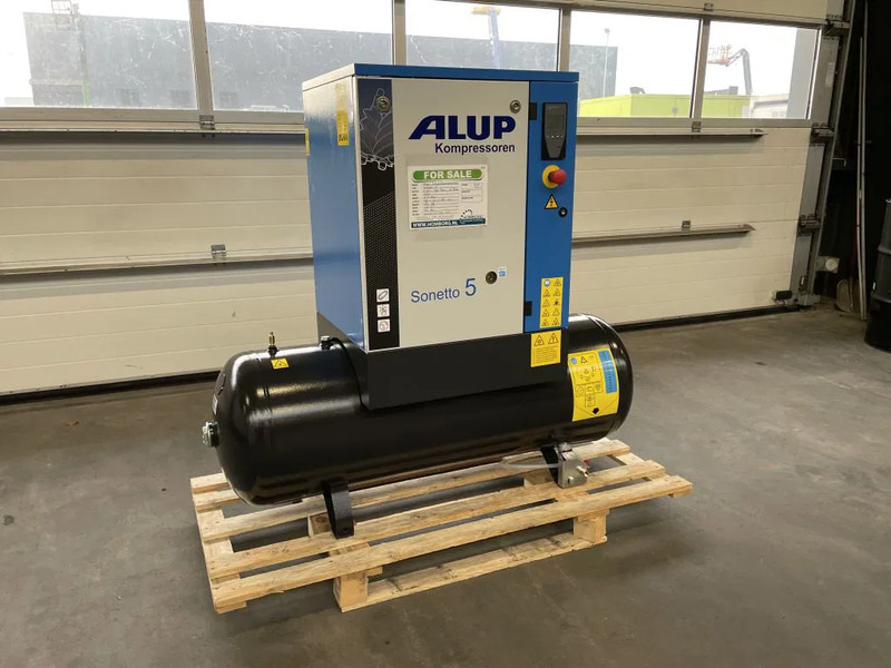Alup Sonetto 5 - 200 Elektrische Schroefcompressor 4 kW 470 L/Min 10 Bar op ketel - Air compressor: picture 4 Alup Sonetto 5 - 200 Elektrische Schroefcompressor 4 kW 470 L/Min 10 Bar op ketel - Air compressor: picture 4