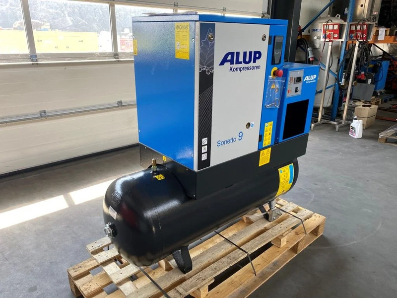 Alup Sonetto 9+ 270 Elektrische Schroefcompressor met ketel en droger 7.5 kW 980 L / min 10 Bar - Air compressor: picture 2 Alup Sonetto 9+ 270 Elektrische Schroefcompressor met ketel en droger 7.5 kW 980 L / min 10 Bar - Air compressor: picture 2