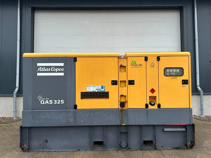 Atlas-Copco QAS 325 VOD Volvo Leroy Somer 325 kVA Silent Rental generatorset - Generator set: picture 1 Atlas-Copco QAS 325 VOD Volvo Leroy Somer 325 kVA Silent Rental generatorset - Generator set: picture 1