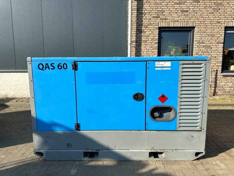 Atlas-Copco QAS 60 Perkins Stamford 60 kVA Silent Rental generatorset - Generator set: picture 1 Atlas-Copco QAS 60 Perkins Stamford 60 kVA Silent Rental generatorset - Generator set: picture 1