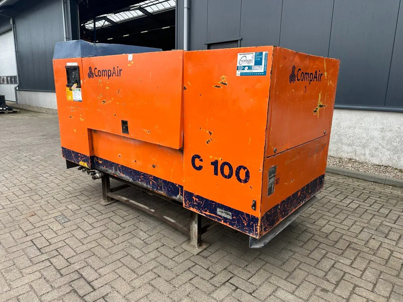 Compair C100 Mercedes OM 364 A 10.5 m3 / min 77 kW 7 Bar Silent Diesel Compressor - Air compressor: picture 4 Compair C100 Mercedes OM 364 A 10.5 m3 / min 77 kW 7 Bar Silent Diesel Compressor - Air compressor: picture 4